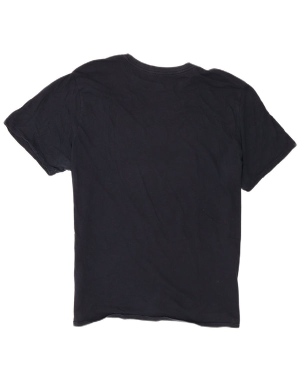 Nike T-Shirt Homme Top 2XL Bleu Marine Coton