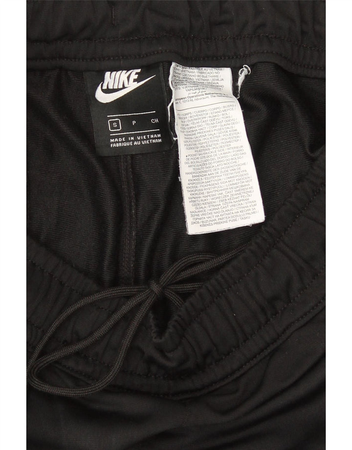 Nike Mens Graphic Tracksuit Trousers Small Black Polyester