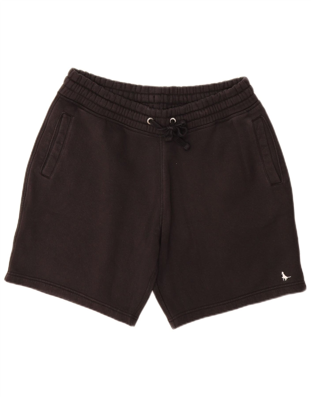 JACK WILLS Mens Sport Shorts Medium  Black Cotton
