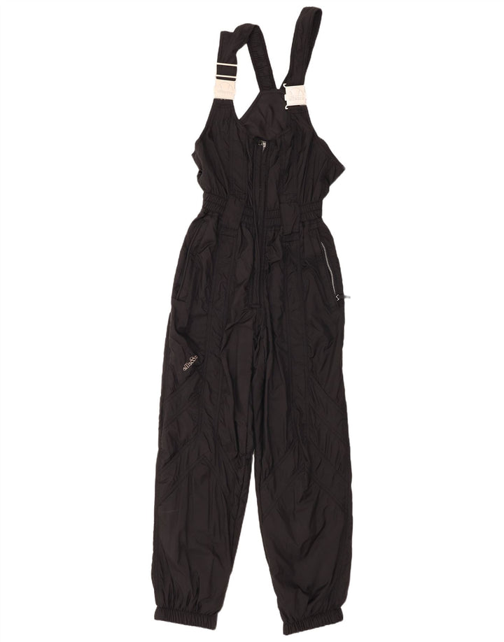 Ellesse Womens Dungarees Dungarees Ski Trousers IT 44 Medium Black