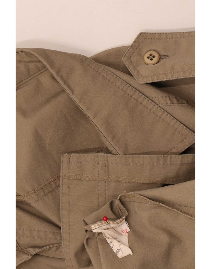 Vintage Ανδρικό Military Utility Jacket UK 38 Medium Beige