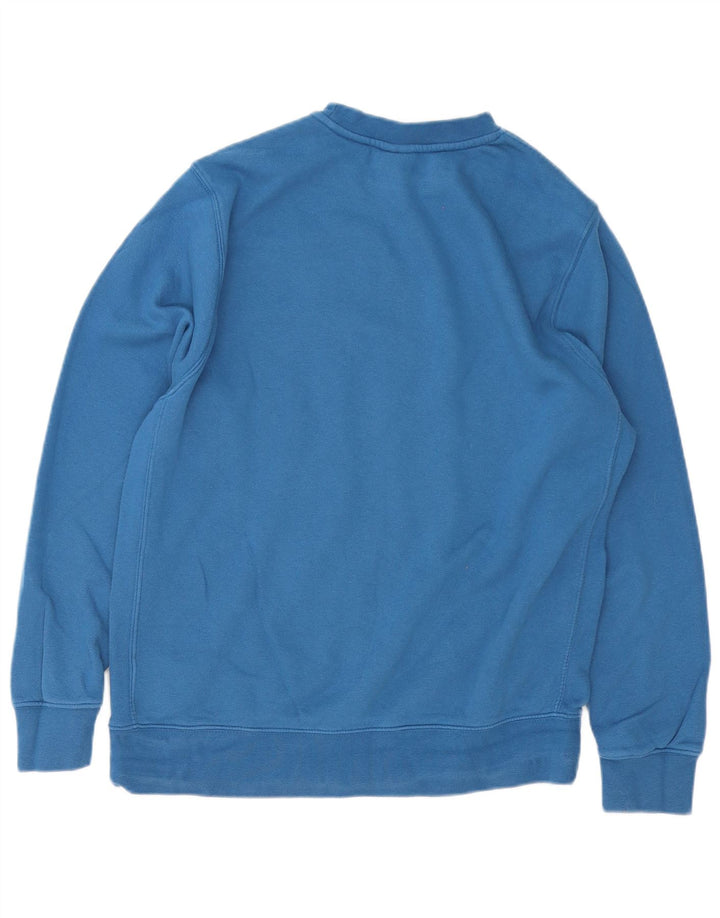 Nike Mens Sweatshirt Jumper Large Blue Cotton