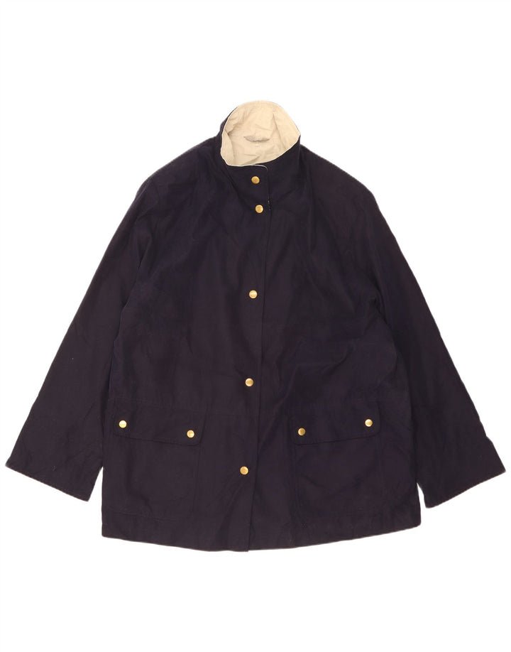 Giacca multiuso da donna Marks & Spencer UK 20 2XL poliestere blu navy