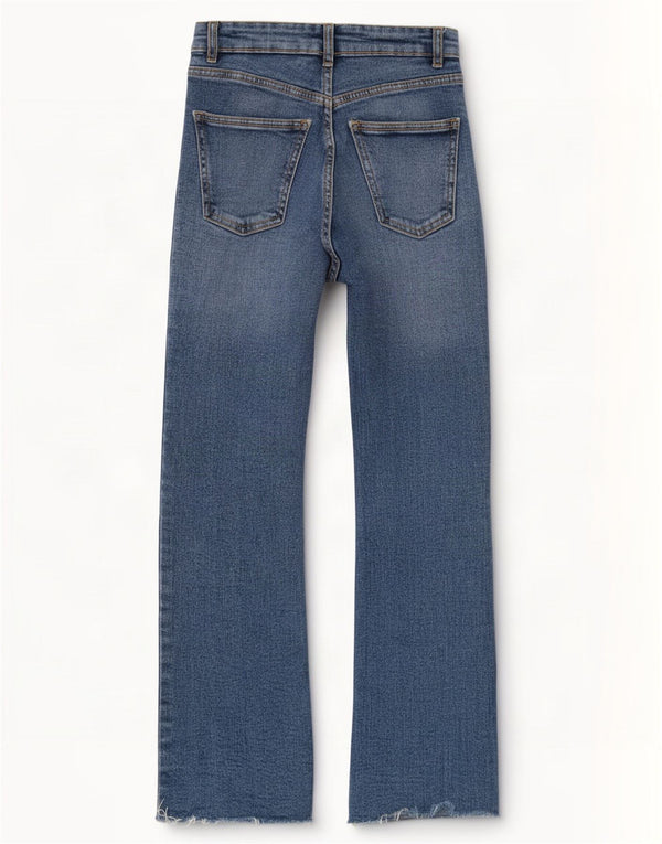 Zara Vaqueros Acampanados Mujer EU 32 2XS W22 L25 Azul