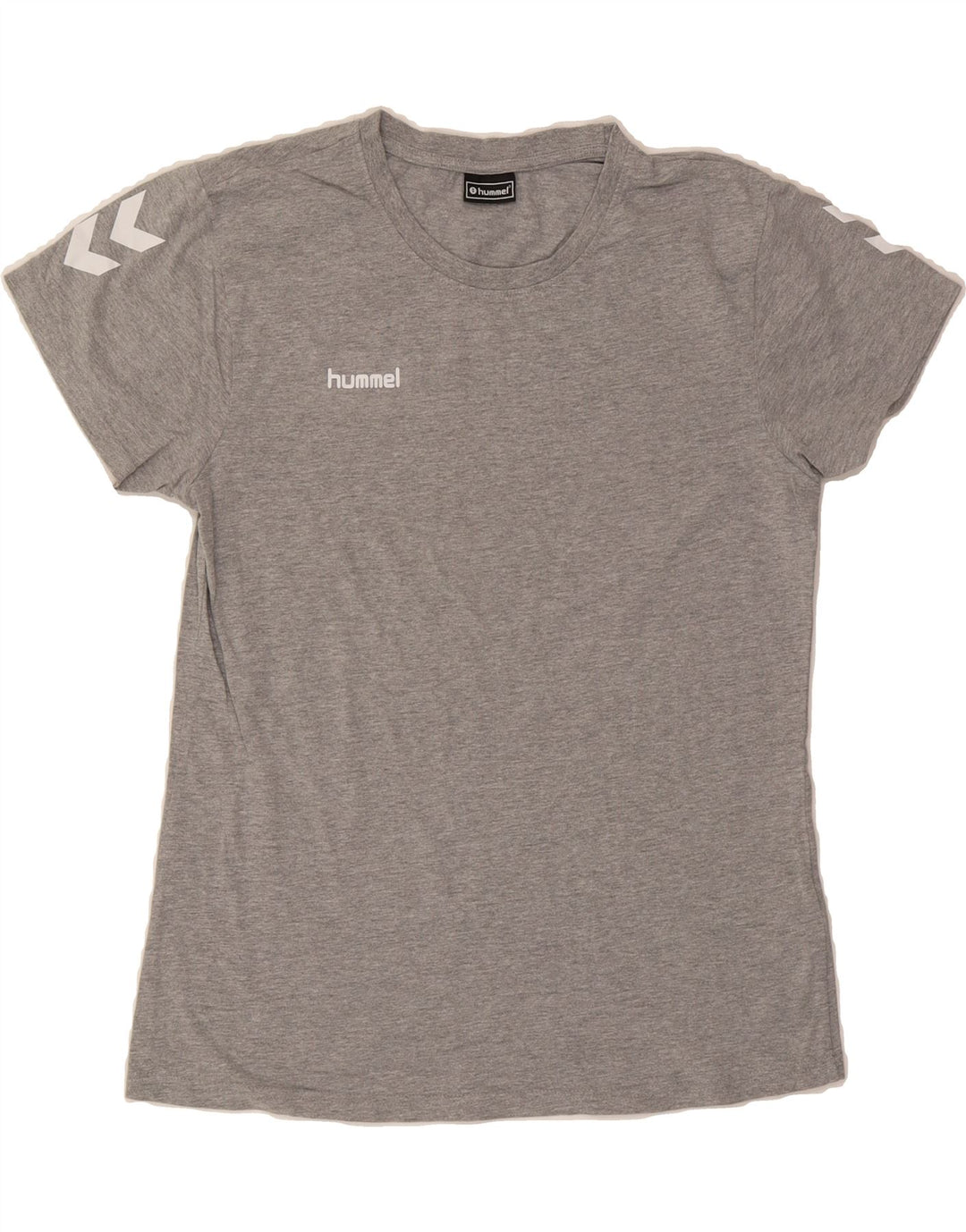 HUMMEL Mens T-Shirt Top Medium Grey Cotton Vintage Hummel and Second-Hand Hummel from Messina Hembry 