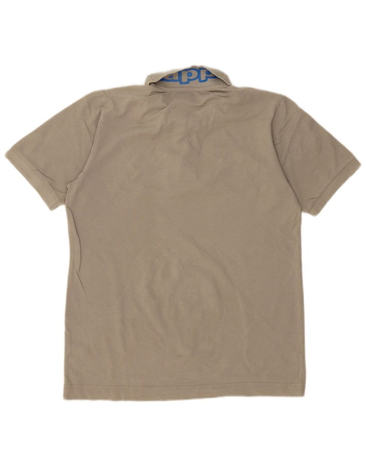 Ανδρικό γραφικό πόλο μπλουζάκι KAPPA Medium Khaki