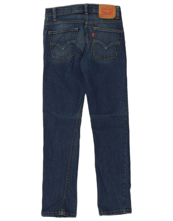 Levi's Boys 511 Slim Jeans 11-12 Years W26 L27 Blue Cotton