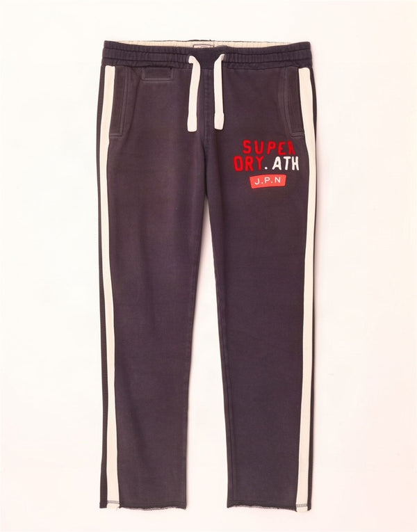 Superdry Pantalón De Chándal Gráfico XL De Algodón Gris Hombre