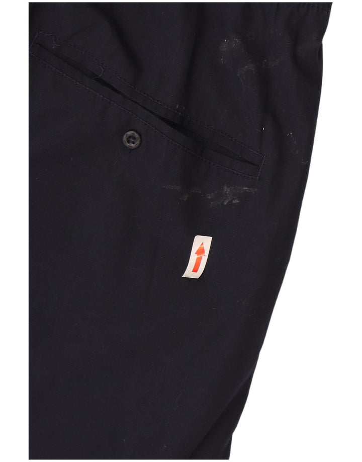Adidas Mens Cargo Shorts Médio W36 Azul Marinho Algodão