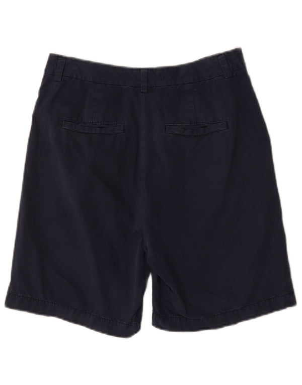 Marks & Spencer kvinders højtaljede chinoshorts W28 Medium marineblå