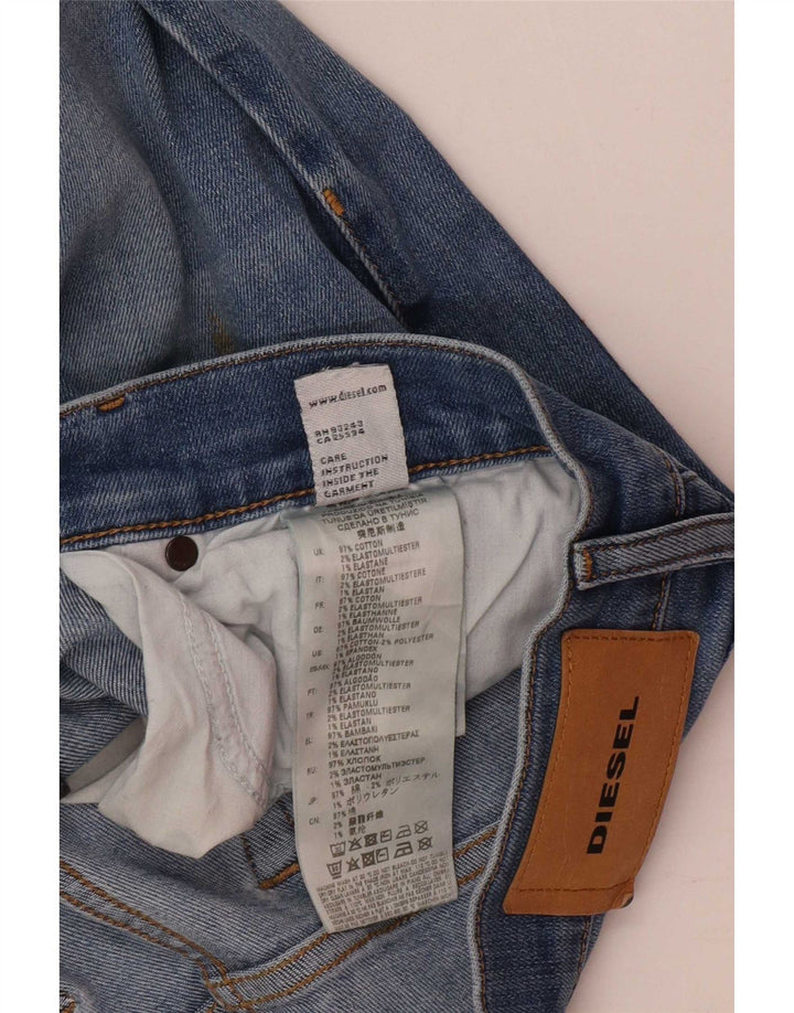 Jeans dritti D-Mihtry da donna Diesel W32 L30 cotone blu