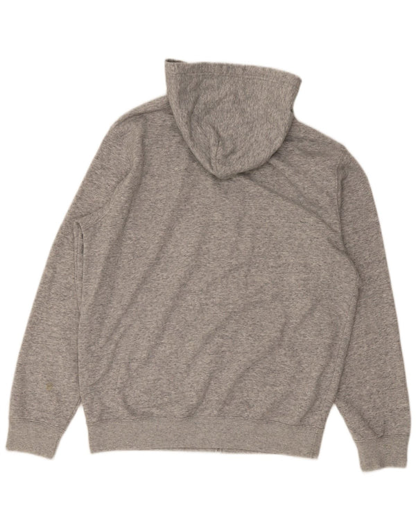 Champion Pull à capuche zippé pour homme, grand gris moucheté