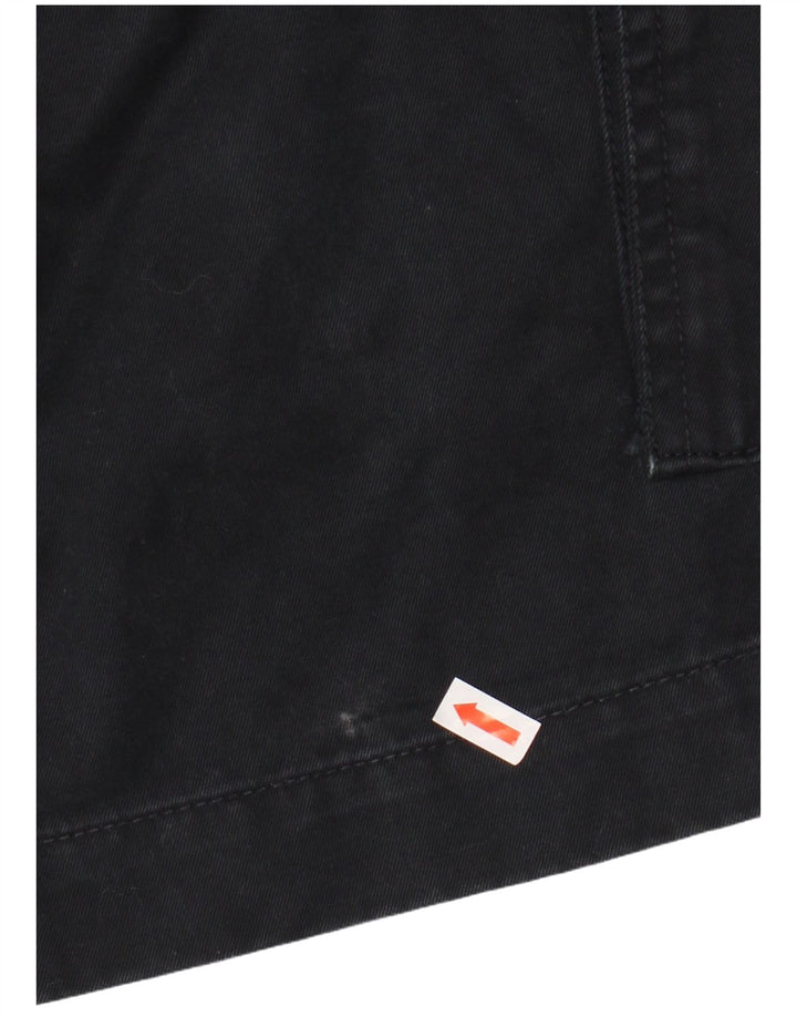OUTSIDER Mens Cargo Shorts W34 Large Navy Blue Cotton