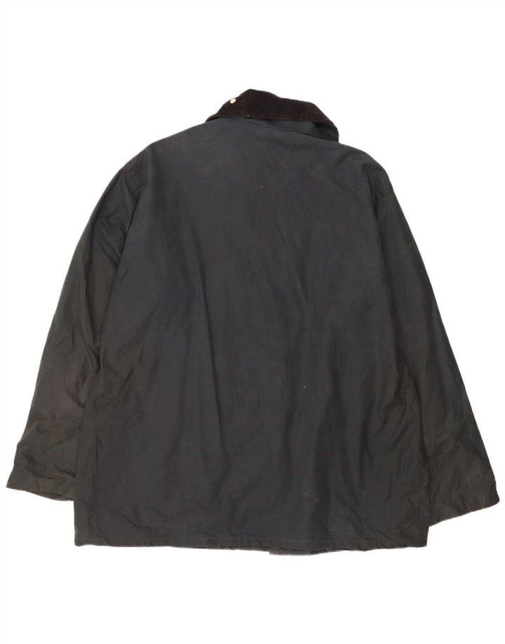 Miller & Simons Herre vokset bomuldsjakke UK 42 XL Sort