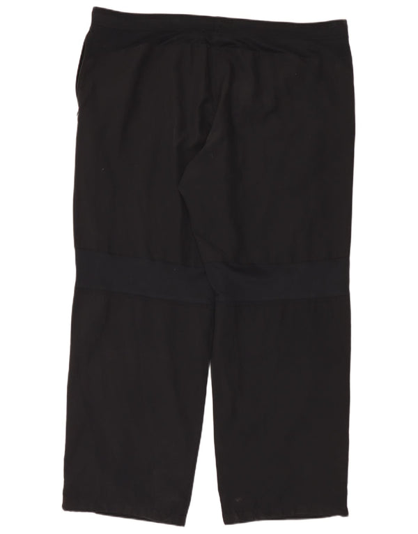 Nike Mens Dri Fit Tracksuit Trousers 2XL  Black Polyester