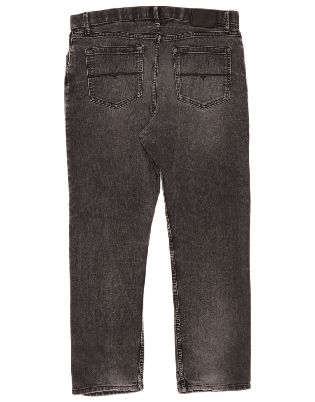 Marks & Spencer Mens Tapered Jeans W36 L29 Grey Cotton