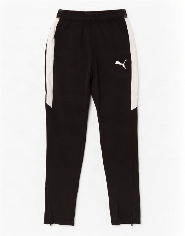Pantaloni da tuta da uomo Puma Medium Black Colourblock in poliestere