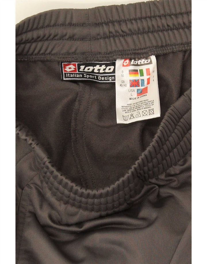 Lotto Mens Tracksuit Trousers UK 40/42 Large Grey Polyester