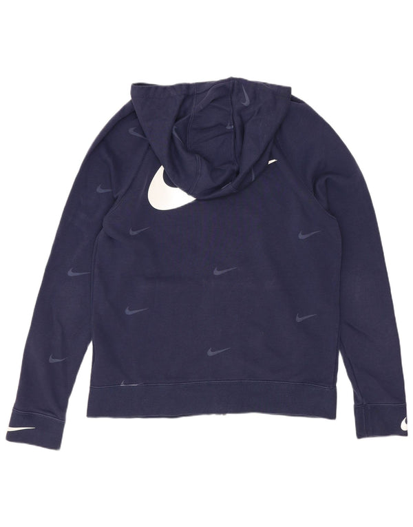Nike Sweat à capuche zippé pour garçon Graphic Standard Fit 13-14 ans XL Bleu marine