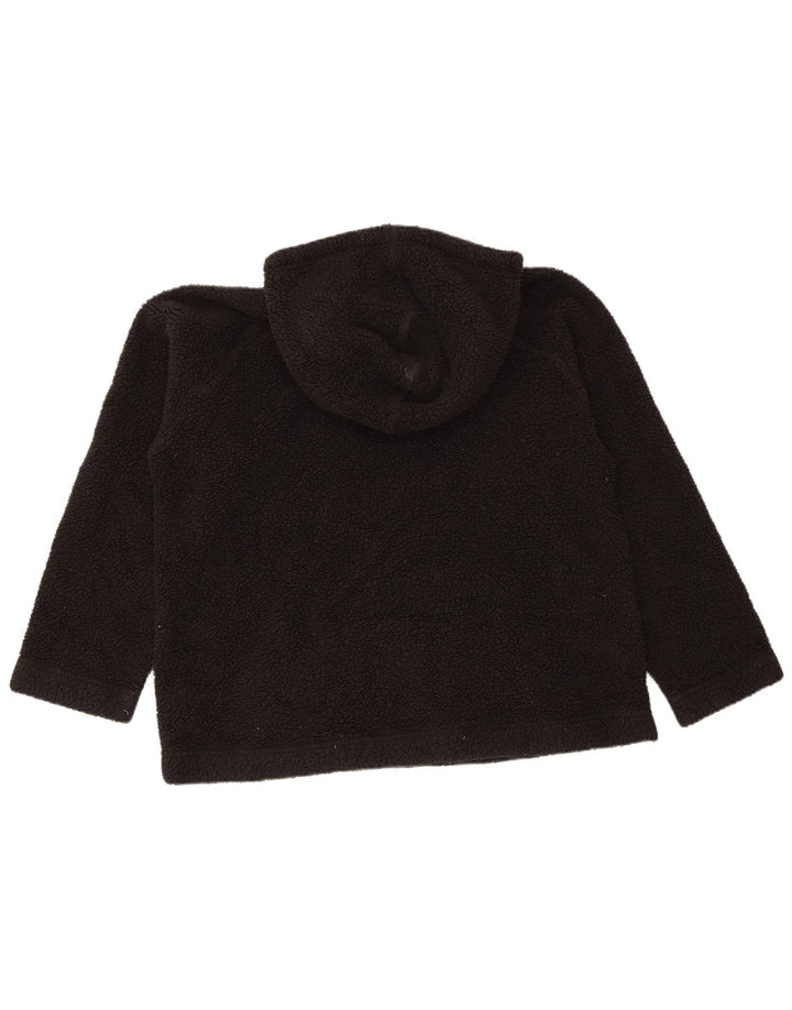 Puma Mens Hooded Fleece Jumper Medium Black Polyester