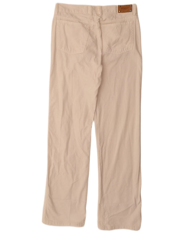 Hugo Boss Mens Straight Jeans W32 L34 Off White Cotton