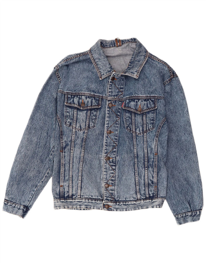 Diesel Mens Denim Jacket UK 42 XL Blue