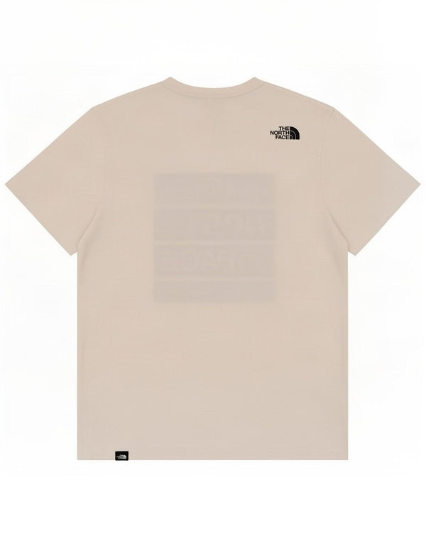 The North Face T-shirt graphique pour homme en coton blanc moyen