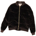 Superior piger velour polstret jakke 13-14 år sort polyester