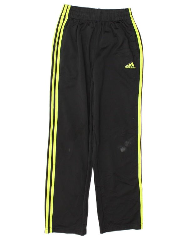 Adidas Drenge Træningsdragt Bukser Joggers 10-11 år Medium Sort Polyester