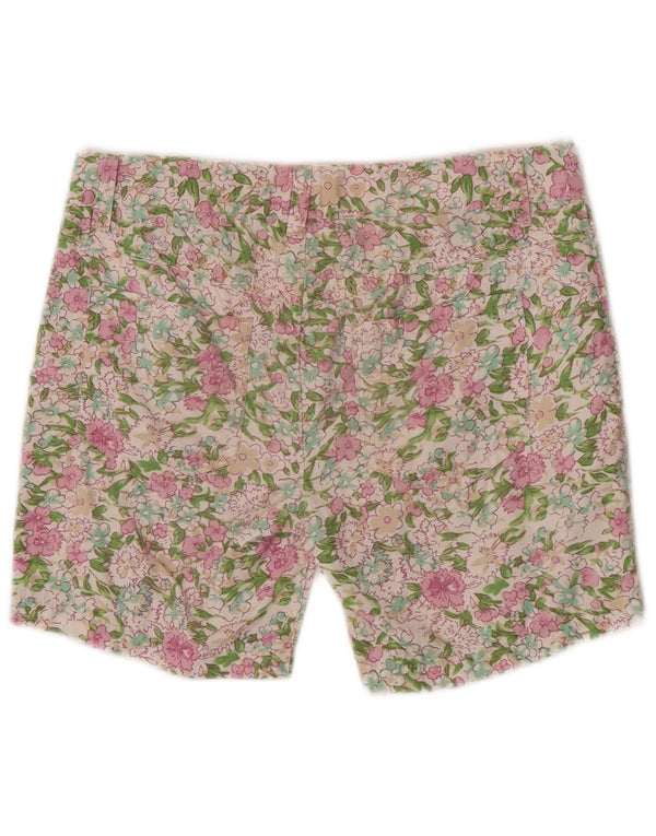 Benetton Mädchen-Freizeitshorts, 11–12 Jahre, 2XL W29, mehrfarbig, Blumenmuster