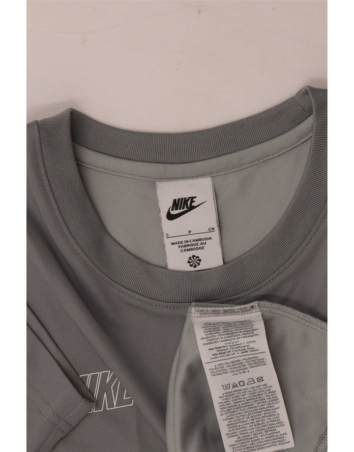 Nike T-shirt graphique pour homme Petit gris Colorblock Polyester