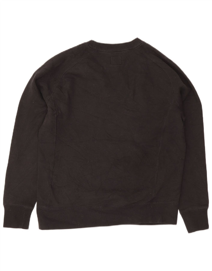 Champion Mens Petit Graphic Sweatshirt Jumper Small Black Cotton
