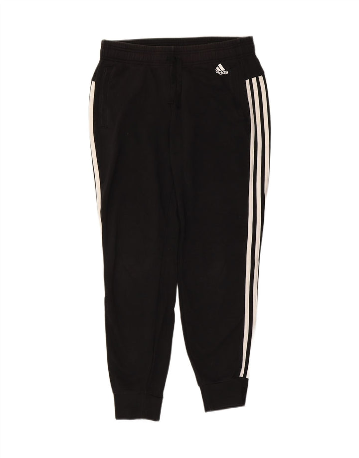 ADIDAS Mens Tracksuit Trousers Joggers Medium  Black Cotton Vintage Adidas and Second-Hand Adidas from Messina Hembry 