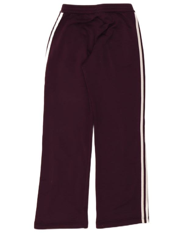 Adidas Womens Tracksuit Trousers UK 10 Small Purple Polyester