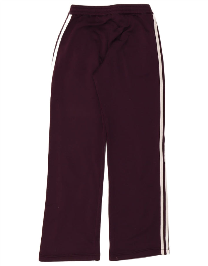 Adidas Womens Tracksuit Trousers UK 10 Small Purple Polyester