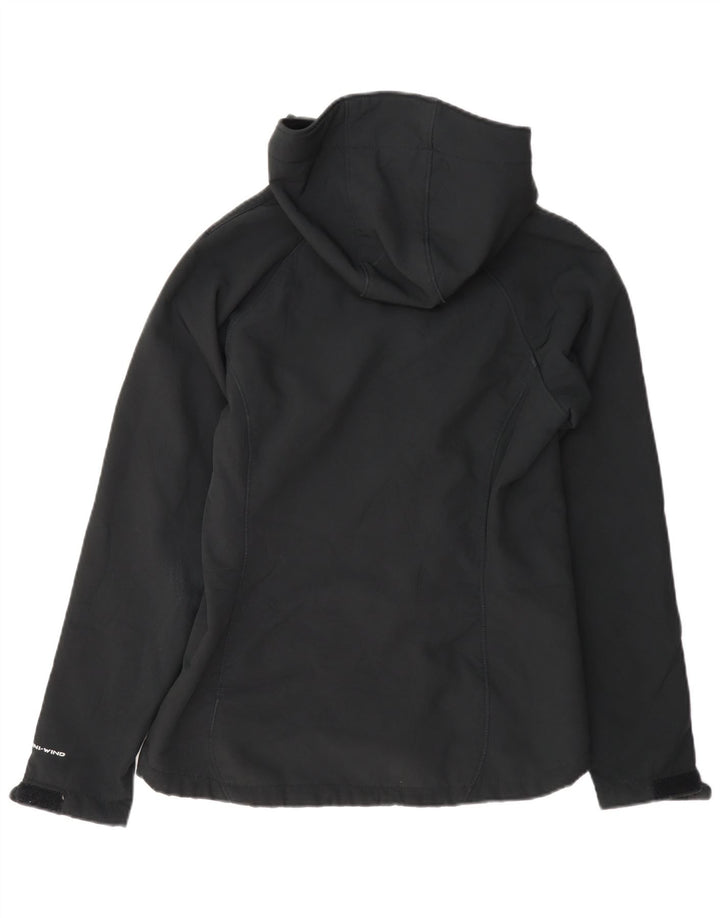 Columbia herre hætte vindjakke UK 36 Small Navy Blue Polyester