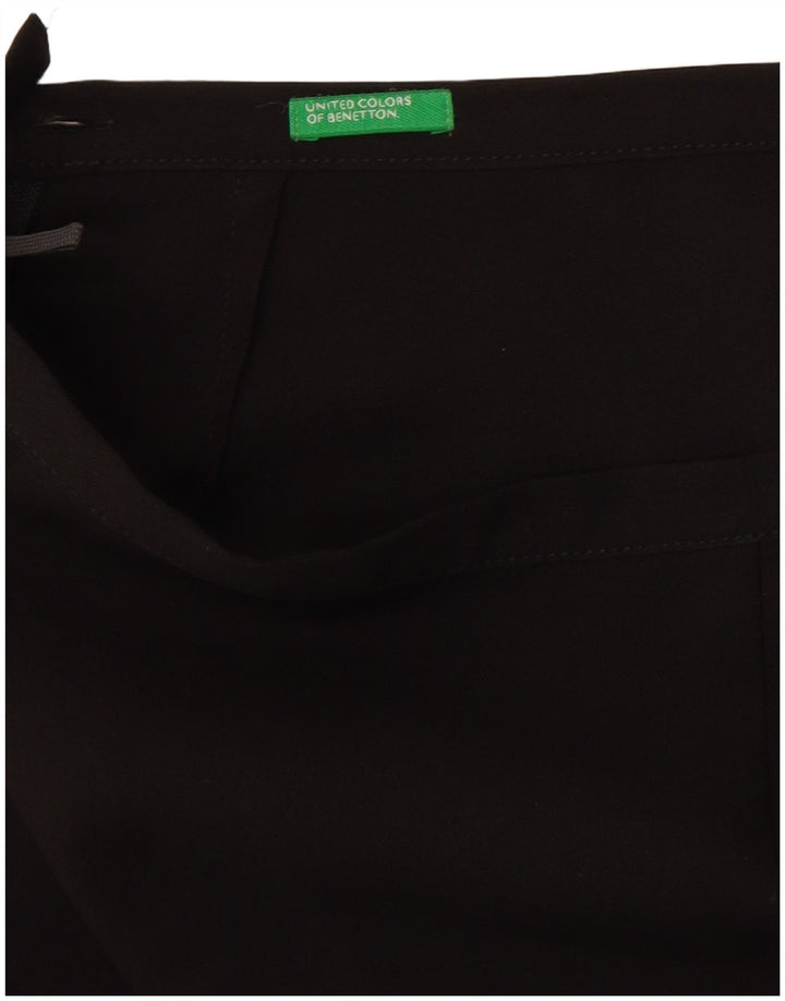 Benetton Damen Bleistiftrock W26 Small Schwarz