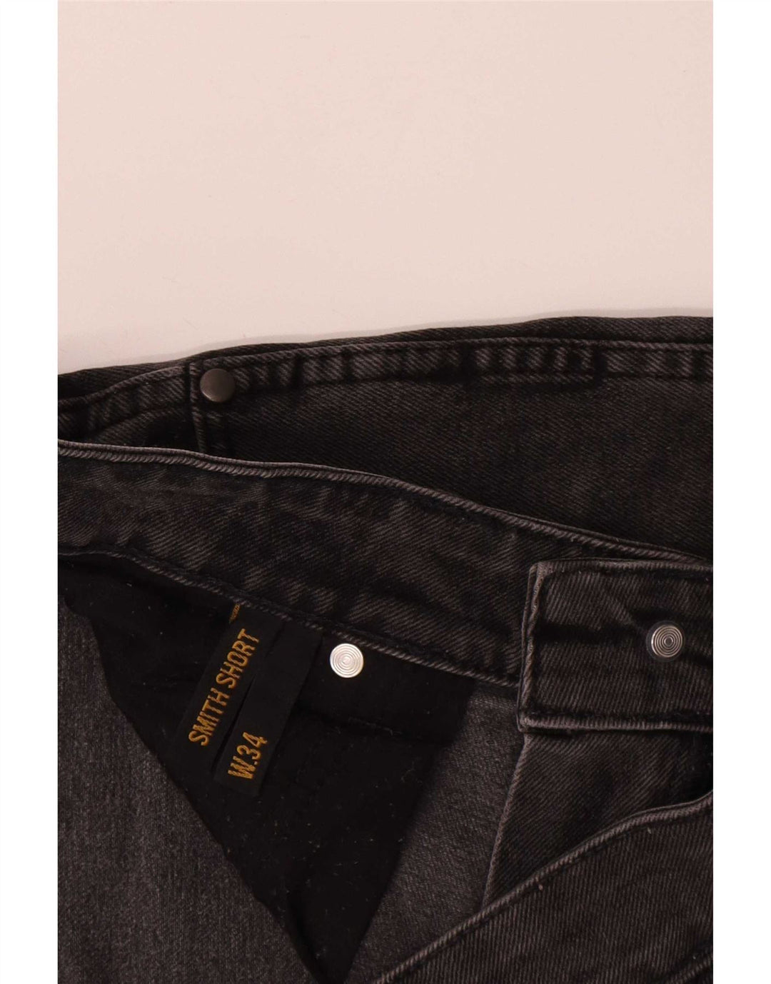 Wrangler Mens Denim Shorts W34 Large Black