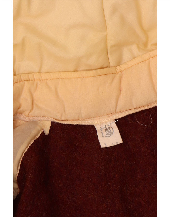Vintage Herren Wattierte Jacke UK 40 Large Beige Polyester