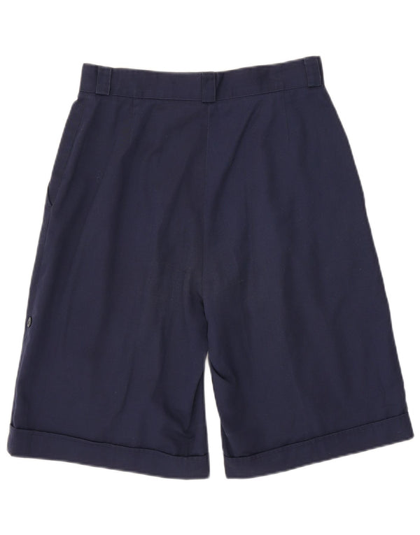 Lacoste Mens Pegged Chino Shorts Size 42 Medium W28 Navy Blue Cotton