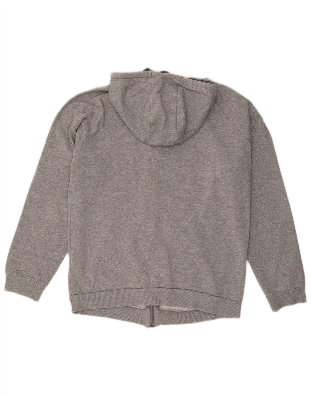 Felpa con cappuccio e zip da uomo UNDER ARMOUR piccola grigia