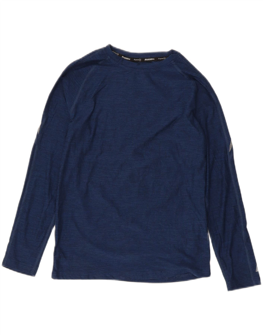 RUSSELL ATHLETIC Boys Top Long Sleeve 10-11 Years Large Navy Blue Vintage Russell Athletic and Second-Hand Russell Athletic from Messina Hembry 