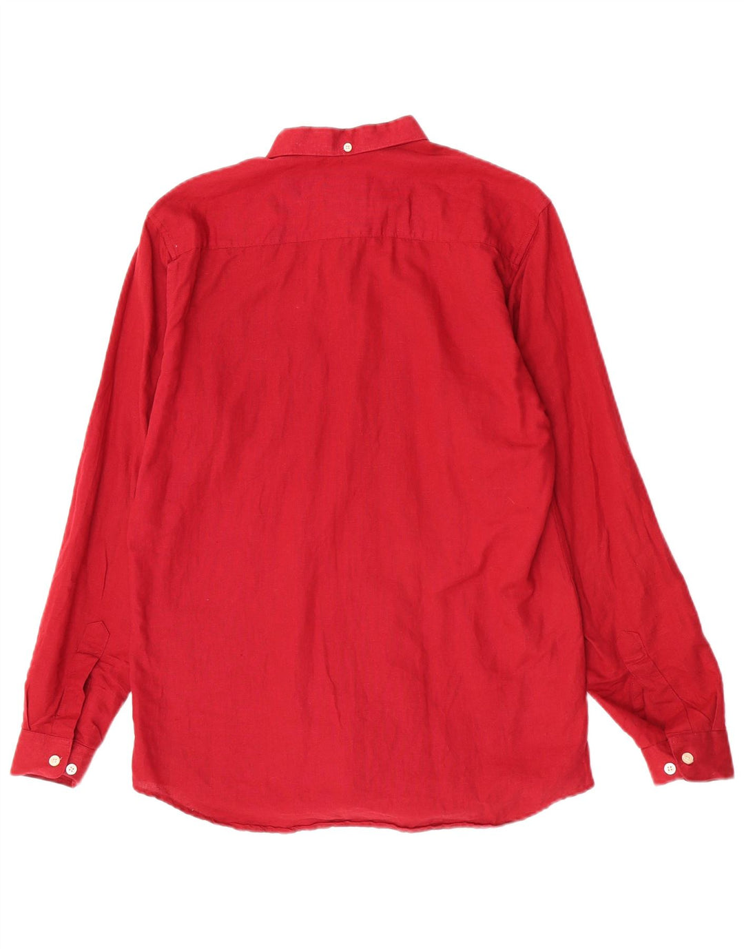Gant Mens Shirt Medium Red