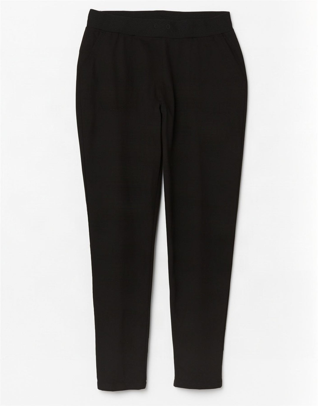 Pantaloni da tuta da donna Izod UK 14 poliestere nero medio