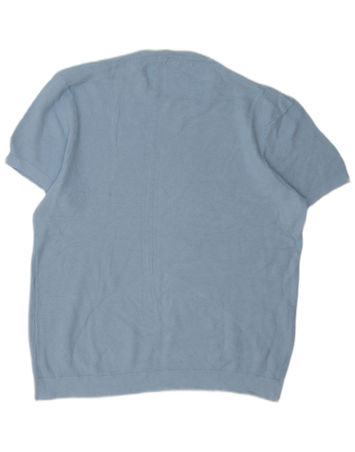 ZARA Herre T-Shirt Top Stor Blå