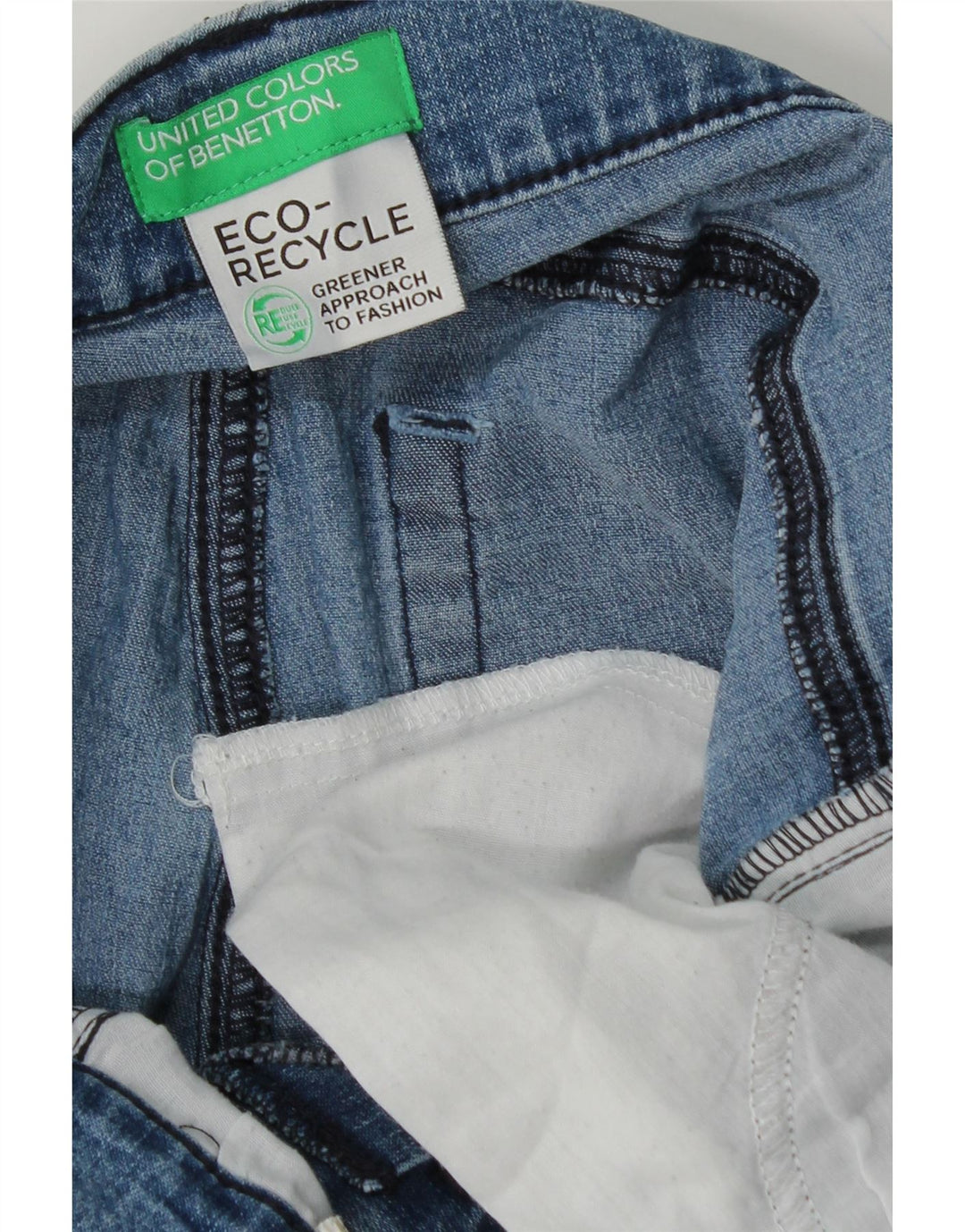 BENETTON Boys Slim Jeans 15-16 Years W30 L30 Blue Vintage Benetton and Second-Hand Benetton from Messina Hembry 