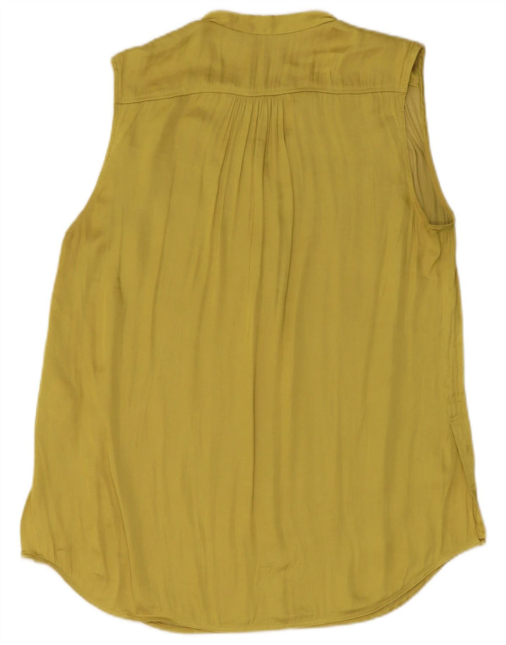 Jigsaw Damen ärmelloses Tunika-Top, groß, gelb, Polyester