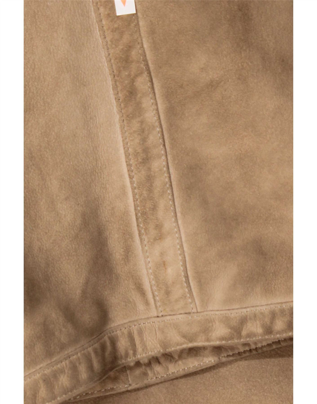 vintage Femmes 3/4 Manches Shearling Coat UK 14 Beige Moyen