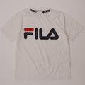 FILA Boys Graphic T-Shirt Top 11-12 Years White Vintage Fila and Second-Hand Fila from Messina Hembry 