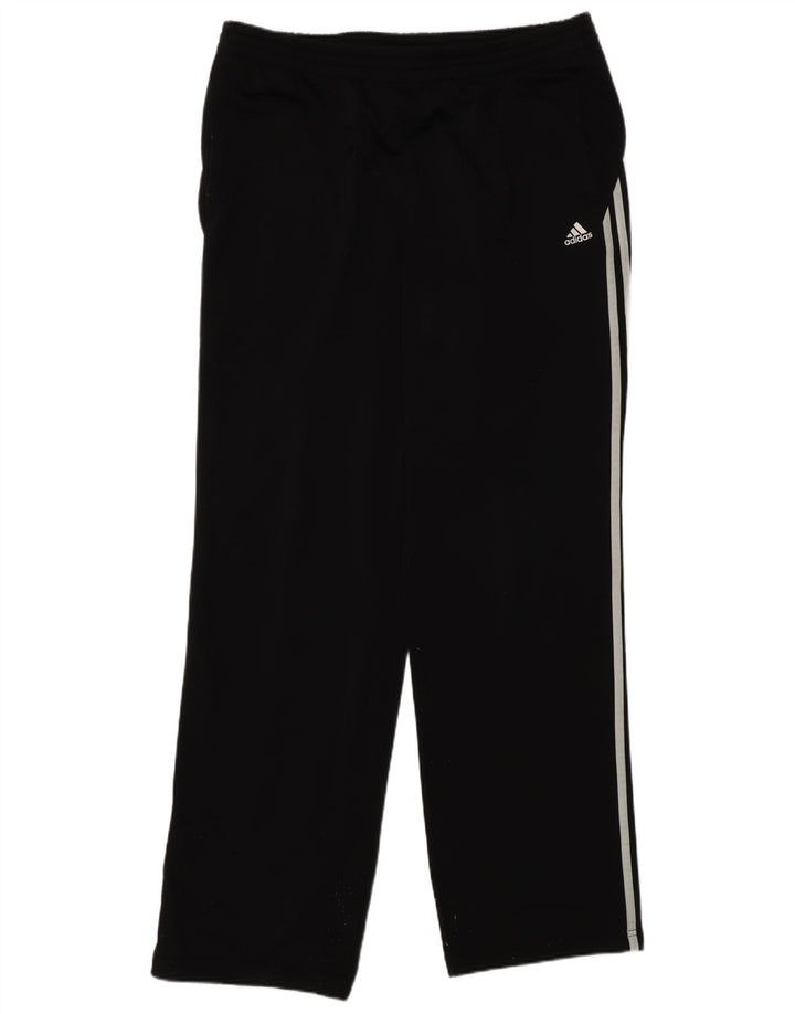 Adidas Mens Tracksuit Trousers Large Black Polyester